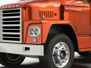 Dodge C600 1967 3D Model
