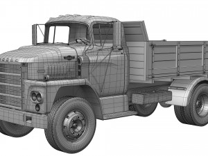 Dodge C600 1967 3D Model