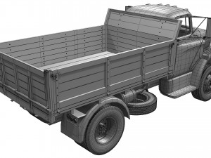 Dodge C600 1967 3D Model