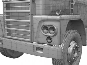 Dodge C600 1967 3D Model