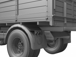 Dodge C600 1967 3D Model