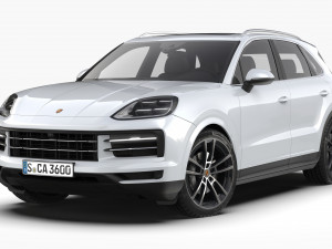 Porsche Cayenne 2024 3D 模型