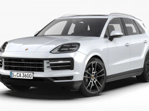 Porsche Cayenne 2024 3D Model