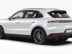 Porsche Cayenne 2024 3D 模型