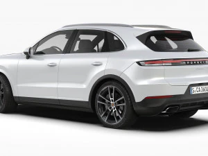 Porsche Cayenne 2024 3D Model