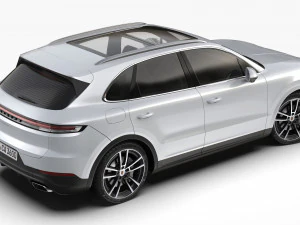 Porsche Cayenne 2024 3D Model