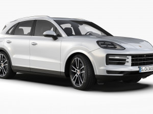 Porsche Cayenne 2024 3D 模型