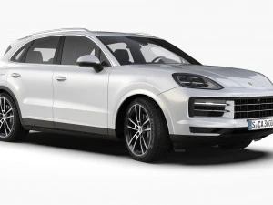 Porsche Cayenne 2024 3D Model