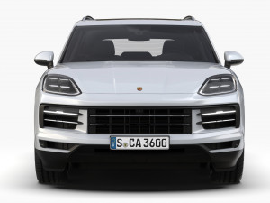 Porsche Cayenne 2024 3D 模型
