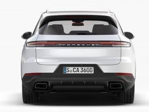 Porsche Cayenne 2024 3D 模型