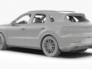 Porsche Cayenne 2024 3D Model