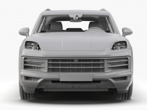 Porsche Cayenne 2024 3D 模型