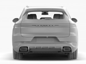 Porsche Cayenne 2024 3D 模型