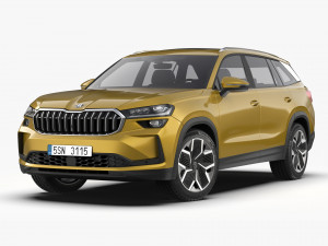 Skoda Kodiaq 2024 3D Model
