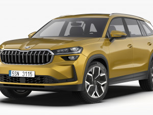 Skoda Kodiaq 2024 3D Модель