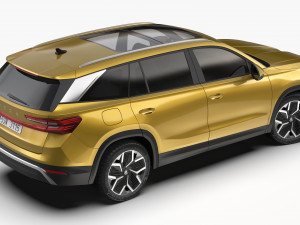 Skoda Kodiaq 2024 3D Модель