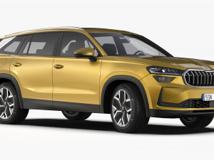 Skoda Kodiaq 2024 3D Модель