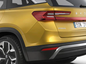 Skoda Kodiaq 2024 3D Model