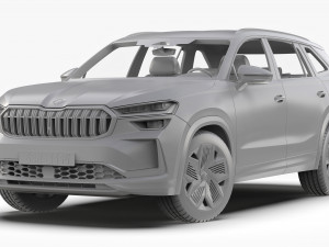 Skoda Kodiaq 2024 3D Модель
