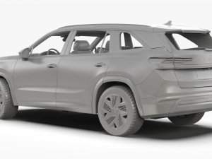 Skoda Kodiaq 2024 3D Модель