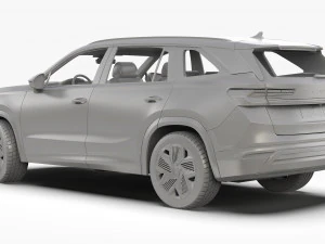 Skoda Kodiaq 2024 3D Model