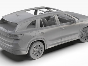 Skoda Kodiaq 2024 3D Модель