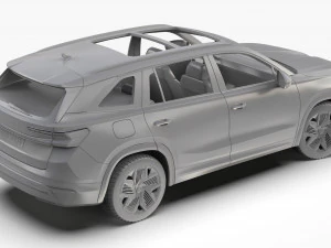 Skoda Kodiaq 2024 3D Model