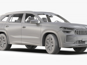 Skoda Kodiaq 2024 3D Модель