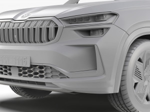 Skoda Kodiaq 2024 3D Модель