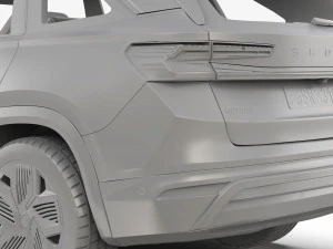 Skoda Kodiaq 2024 3D Model