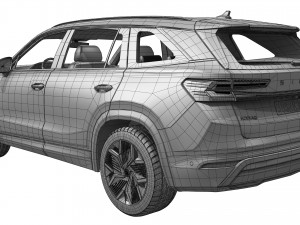 Skoda Kodiaq 2024 3D Модель