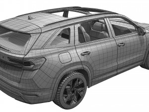 Skoda Kodiaq 2024 3D Модель