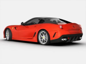 ferrari 599 gto 3D Model