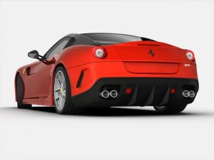 ferrari 599 gto 3D Model