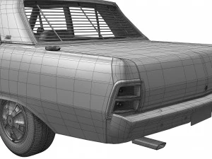 Chrysler Valiant Pacer VG 1970 - 1971 3D Model