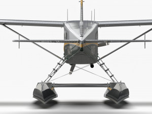 De Havilland Canada DHC-2 Beaver 3D Model