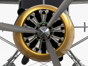 De Havilland Canada DHC-2 Beaver 3D Model