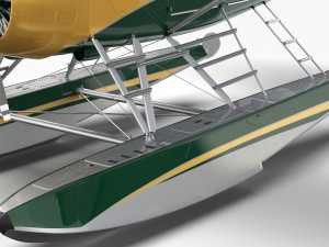 De Havilland Canada DHC-2 Beaver 3D Model