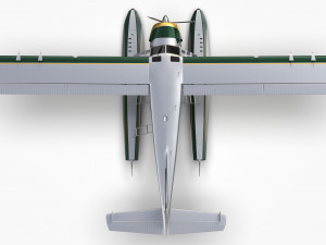 De Havilland Canada DHC-2 Beaver 3D Model