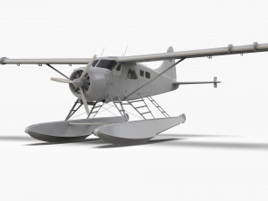 De Havilland Canada DHC-2 Beaver 3D Model