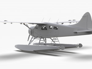 De Havilland Canada DHC-2 Beaver 3D Model