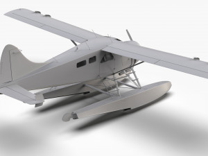 De Havilland Canada DHC-2 Beaver 3D Model