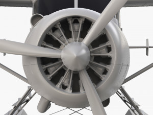 De Havilland Canada DHC-2 Beaver 3D Model