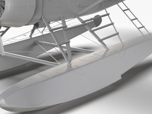 De Havilland Canada DHC-2 Beaver 3D Model