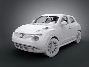 nissan juke 2012 3D Model