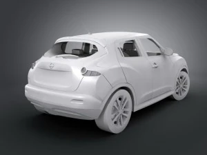 nissan juke 2012 3D Model