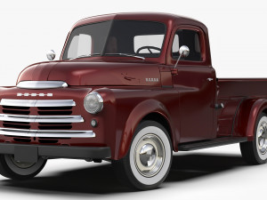 Dodge B Series 1948 Modelo 3D