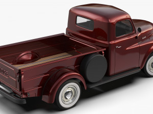 Dodge B Series 1948 Modelo 3D