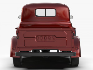Dodge B Series 1948 Modelo 3D