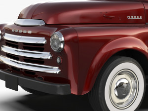 Dodge B Series 1948 Modelo 3D